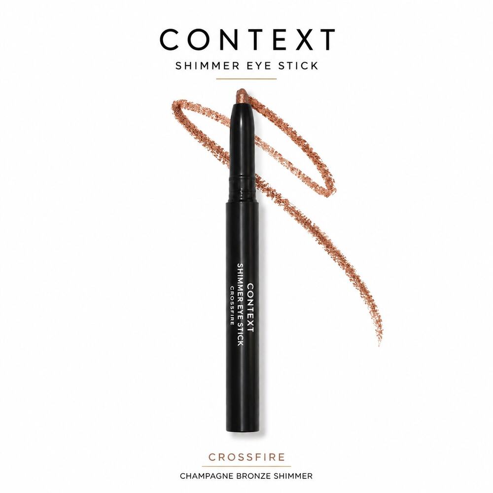 Context Shimmer Eye Stick Crossfire Bronze Cream Eyeshadow 1.3g
